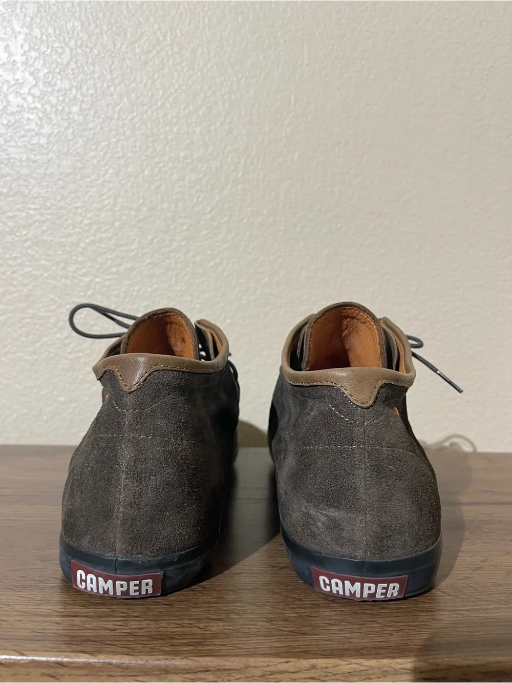 Camper Men's Brown Suede Chukka Boots